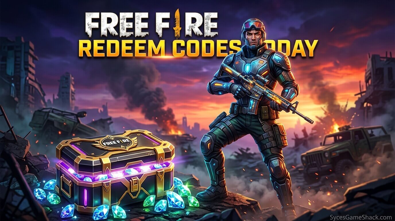Free Fire Redeem Codes Today
