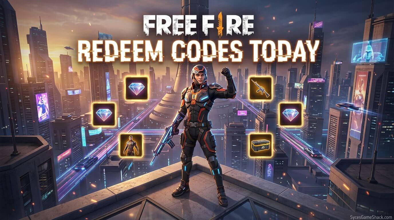 Free Fire Redeem Codes Today