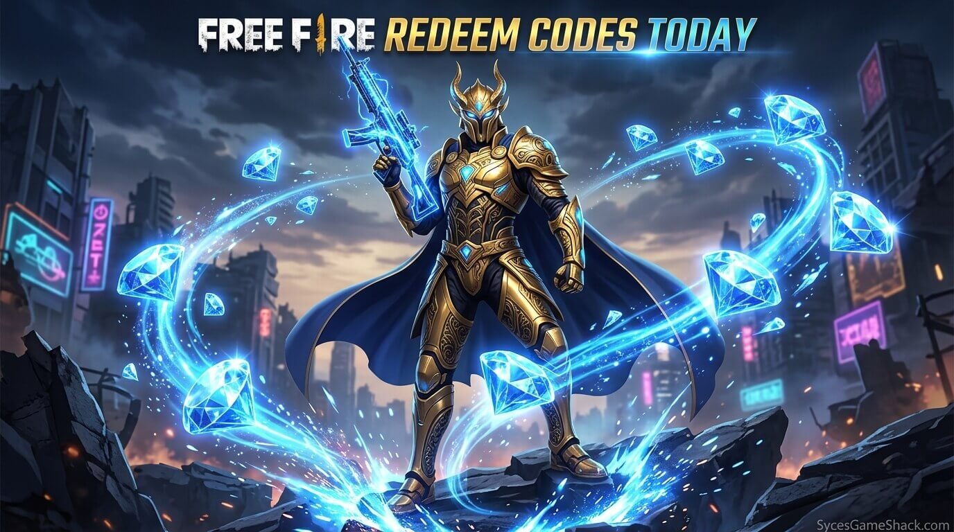 Free Fire Redeem Codes Today