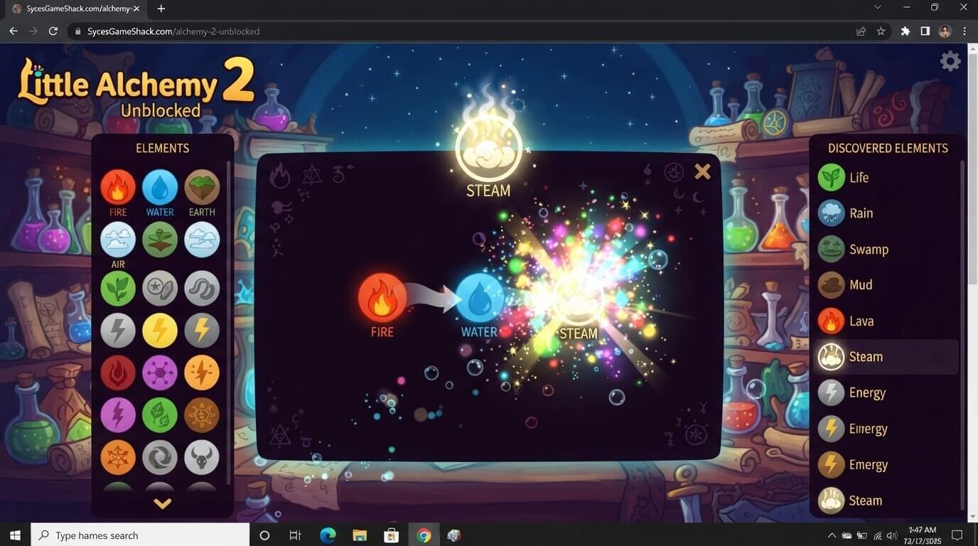 Little Alchemy 2 Unblocked