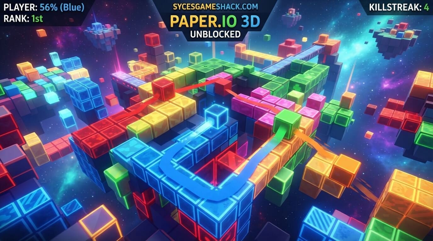 Paper IO 3D Unblocked