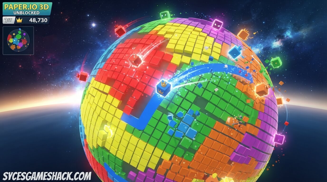 Paper IO 3D Unblocked