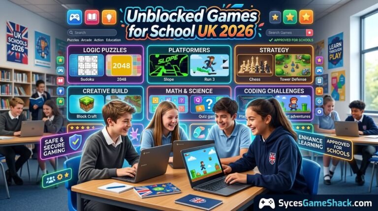 Unblocked Games for School UK 2026