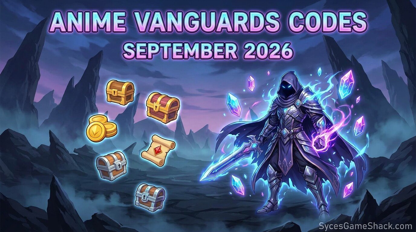 Anime Vanguards Codes September 2026