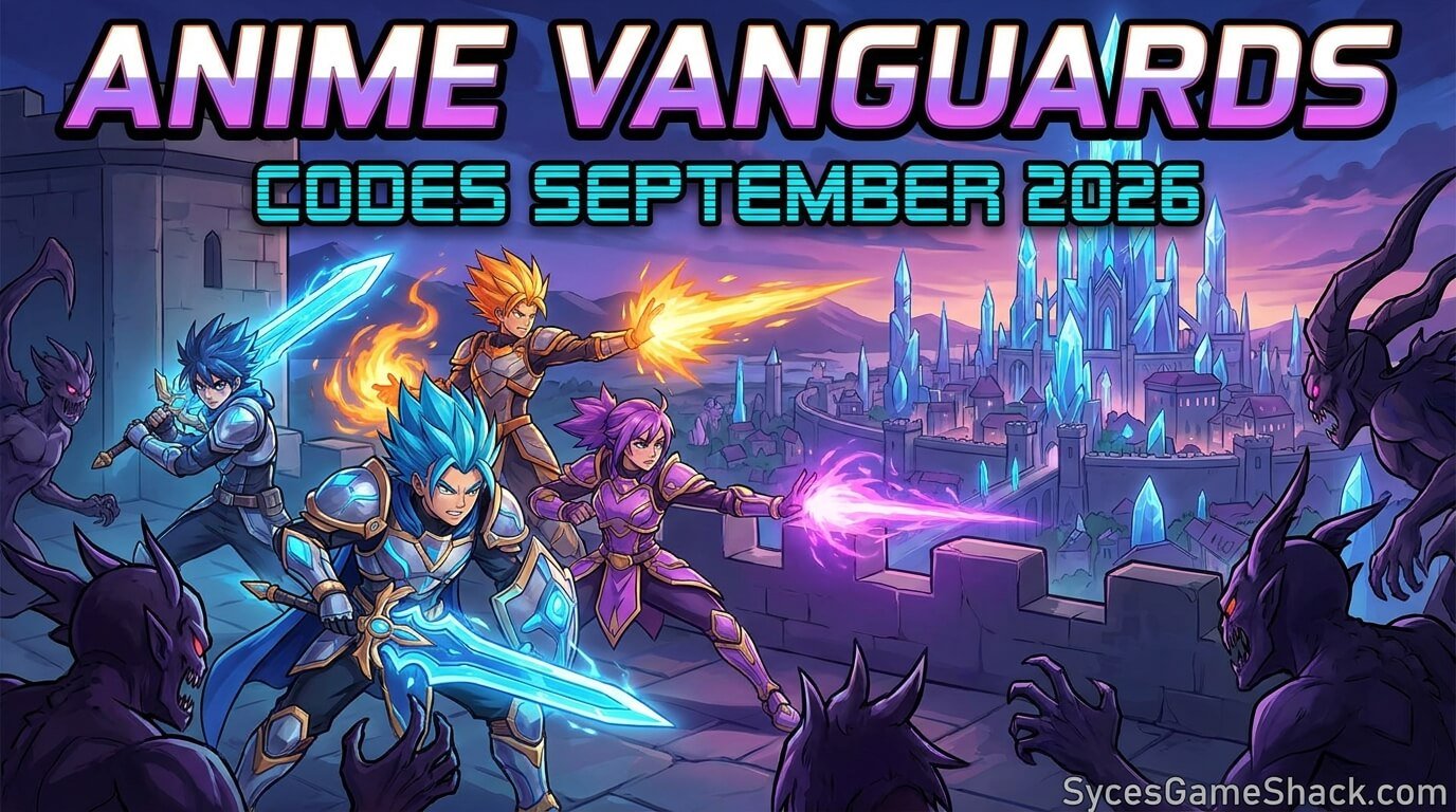 Anime Vanguards Codes September 2026