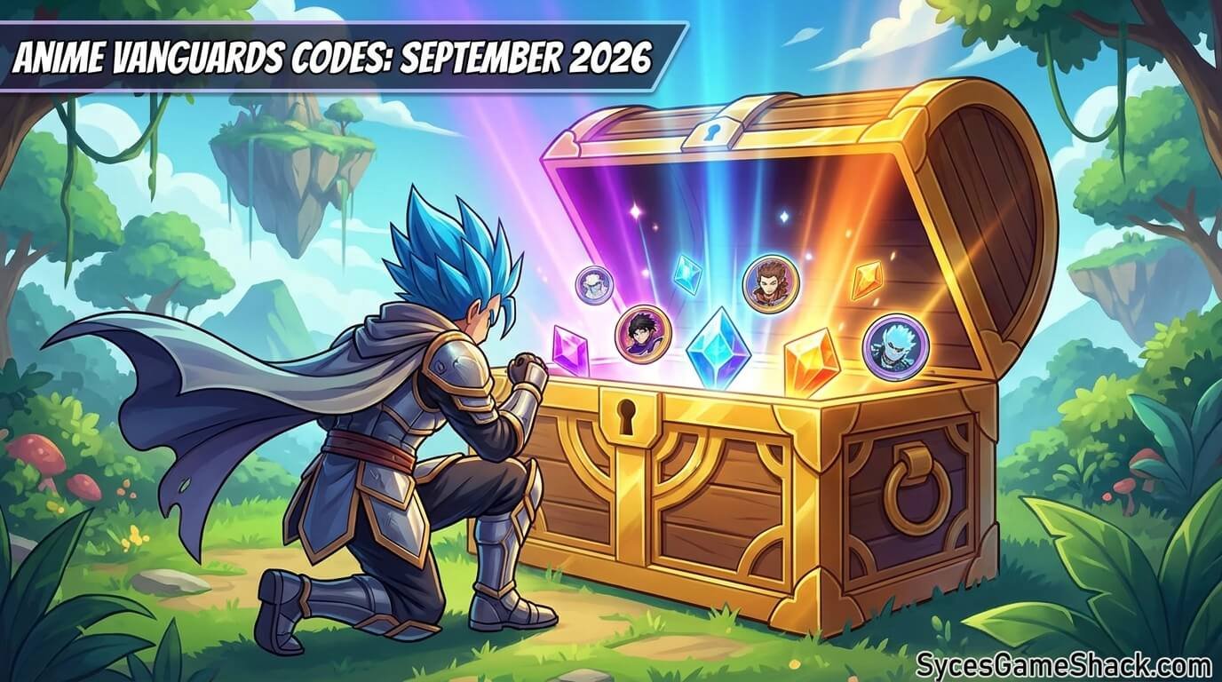 Anime Vanguards Codes September 2026