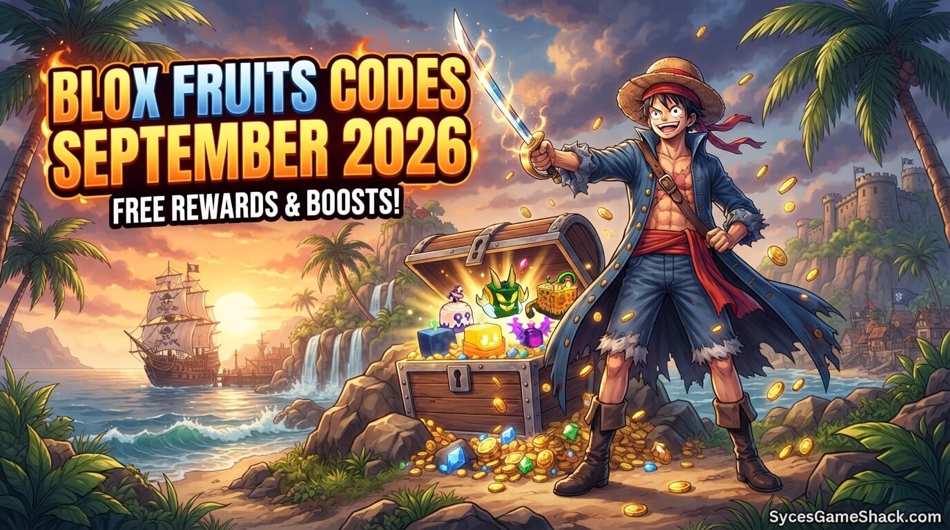 Blox Fruits Codes September 2026