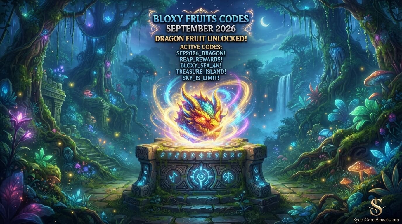 Blox Fruits Codes September 2026