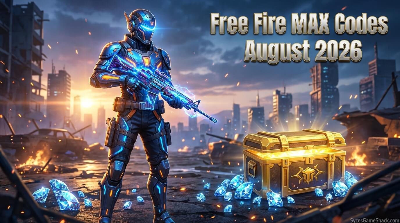 Free Fire MAX Codes August 2026