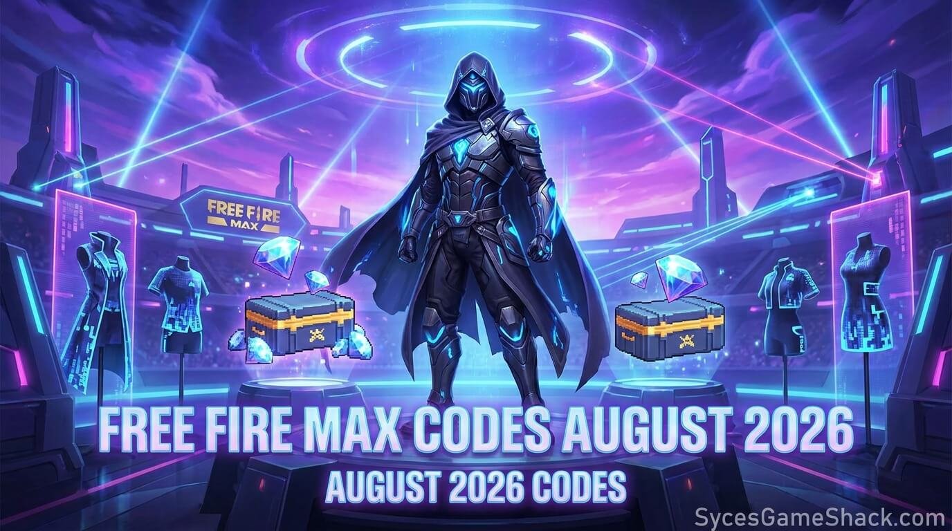 Free Fire MAX Codes August 2026