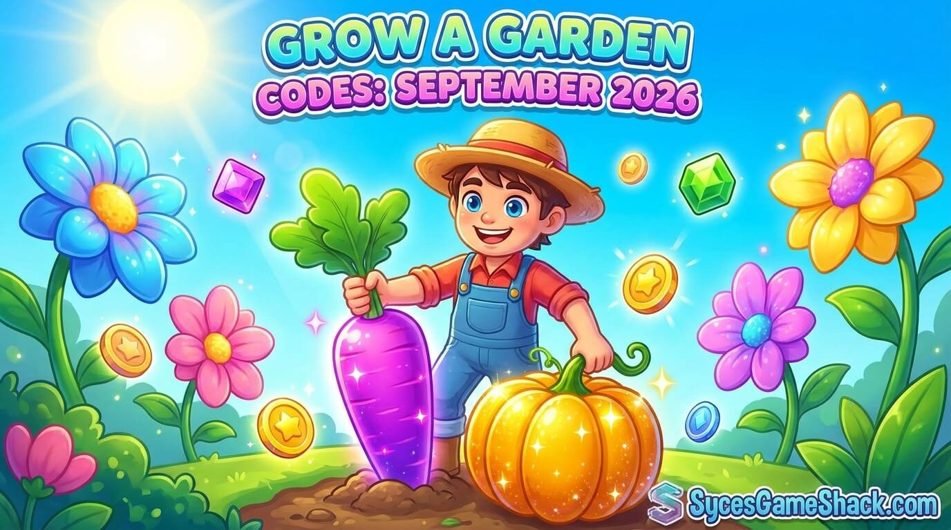 Grow a Garden Codes September 2026