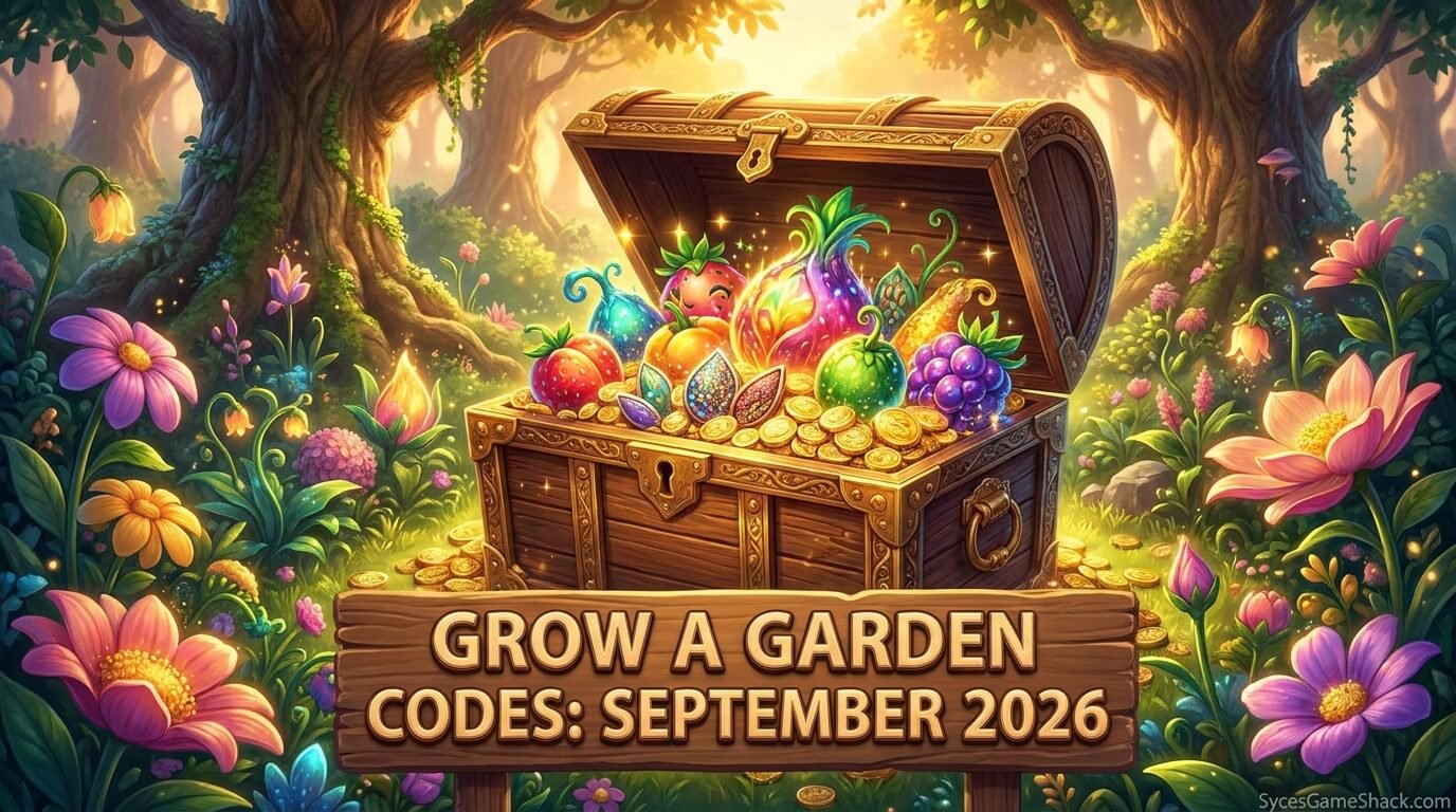 Grow a Garden Codes September 2026