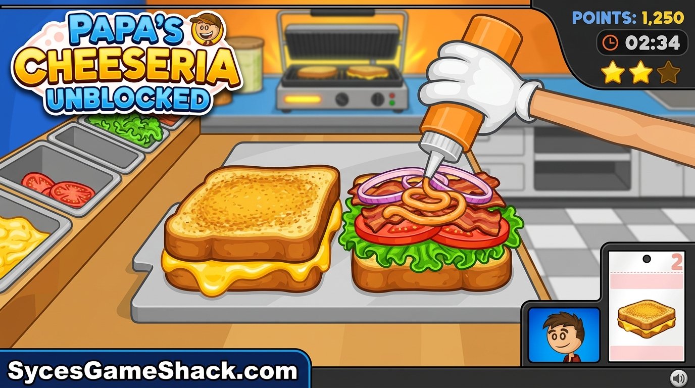 Papa's Cheeseria Unblocked