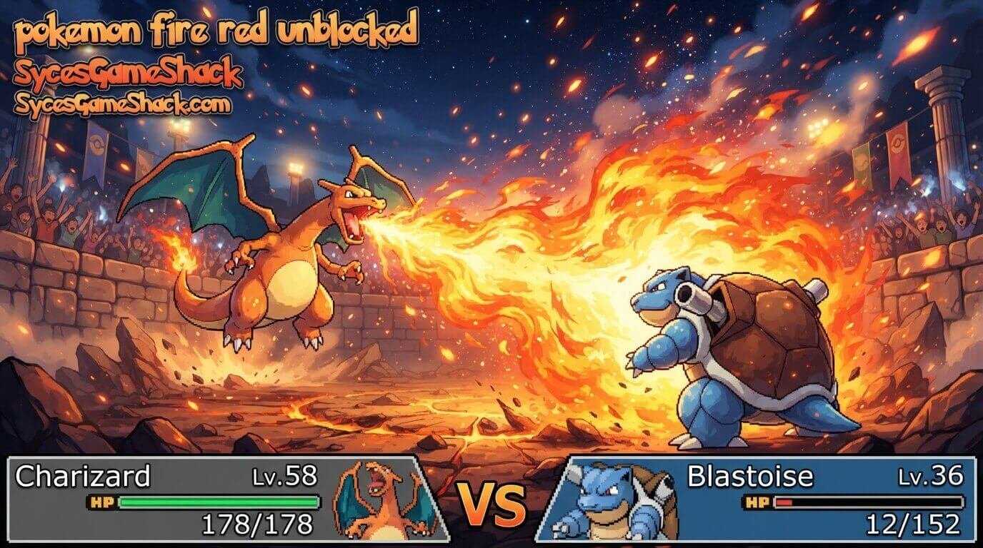 Pokemon Fire Red Unblocked