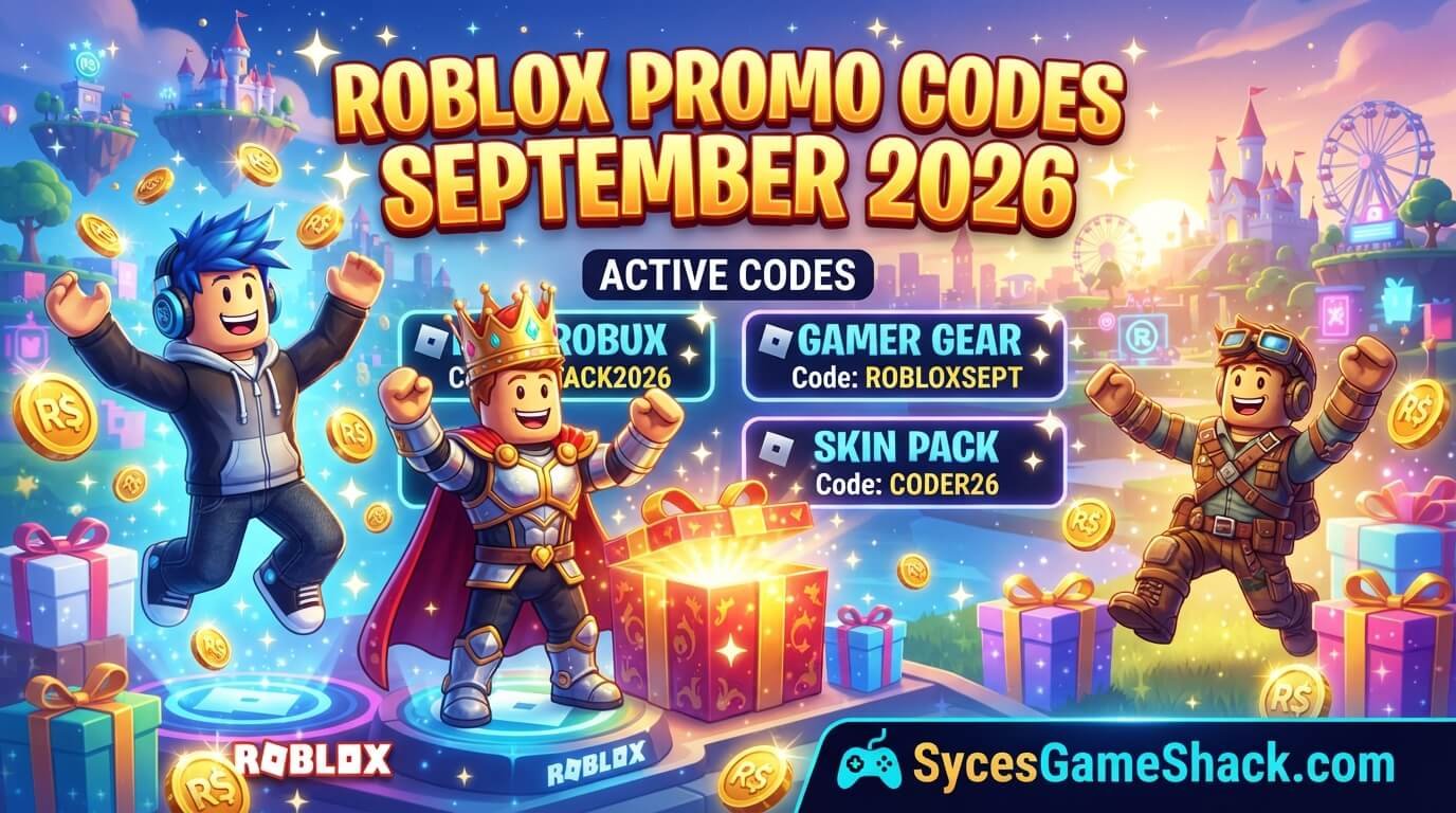 Roblox Promo Codes September 2026