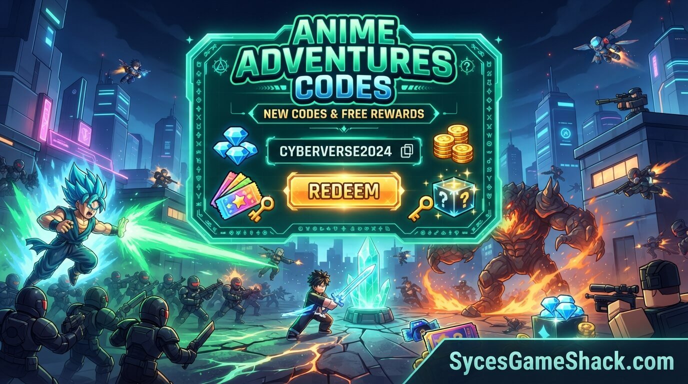 Anime Adventures Codes