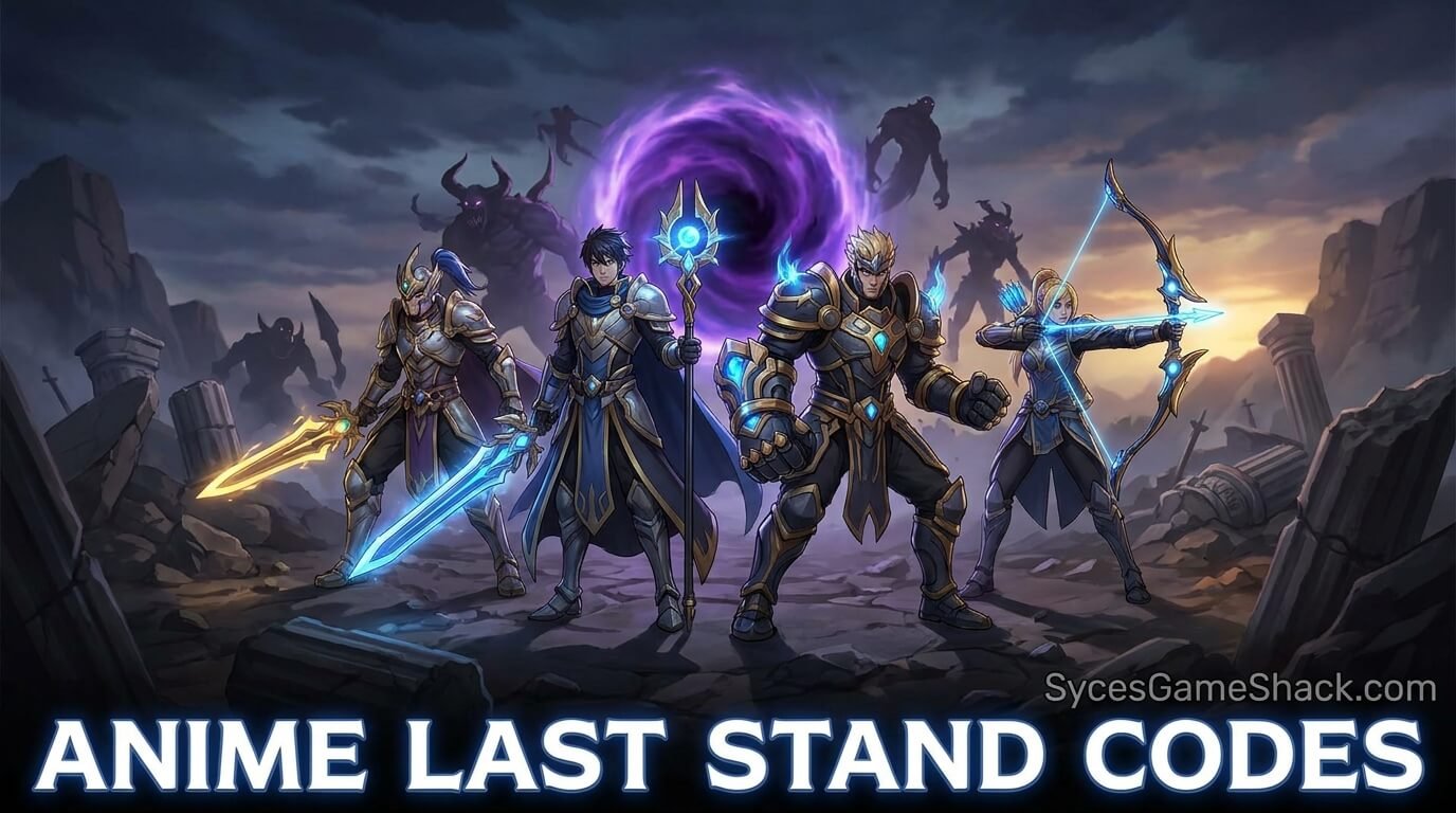 Anime Last Stand Codes