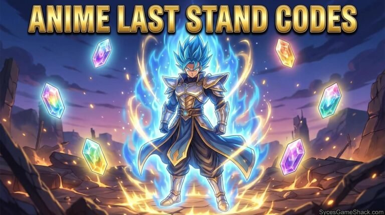 Anime Last Stand Codes