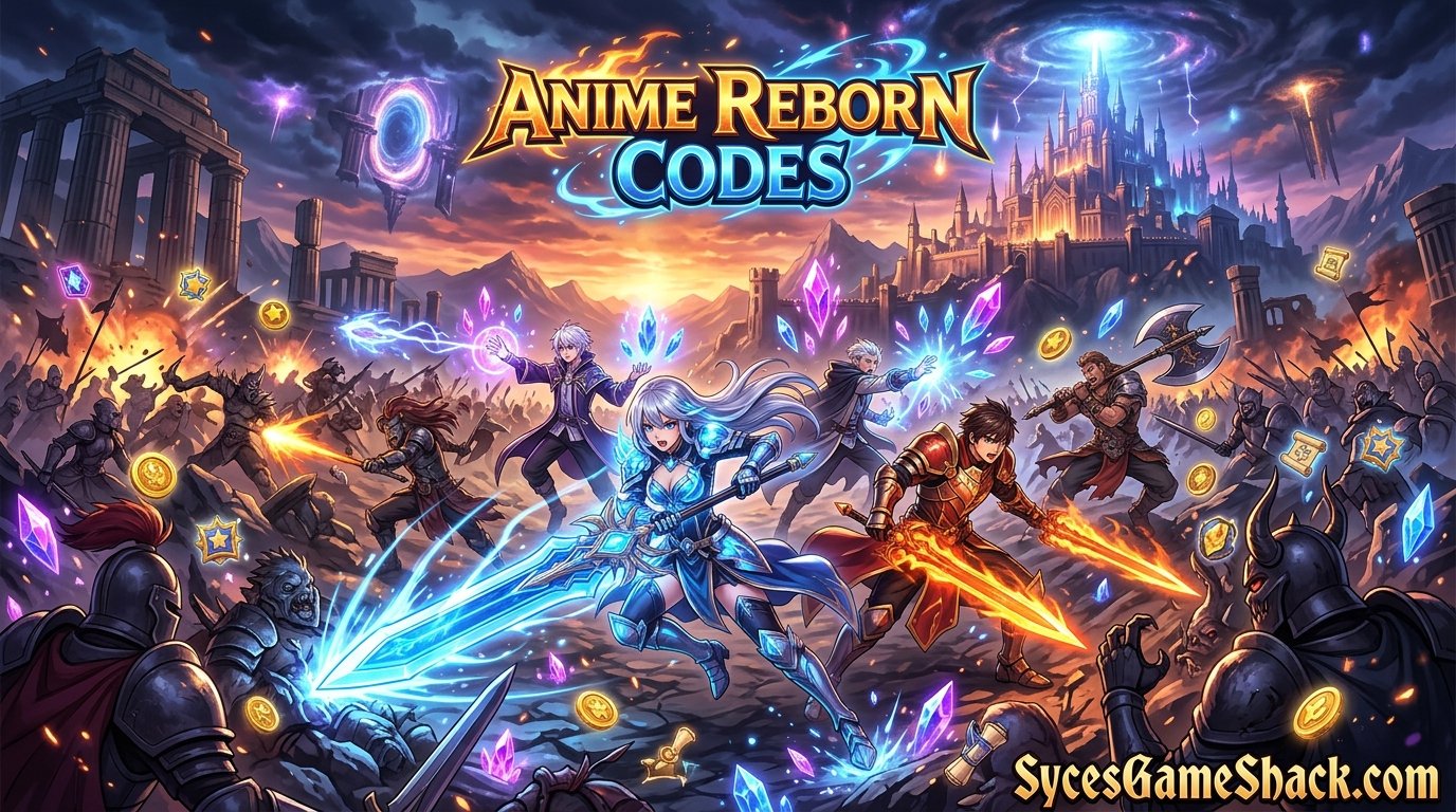 Anime Reborn Codes