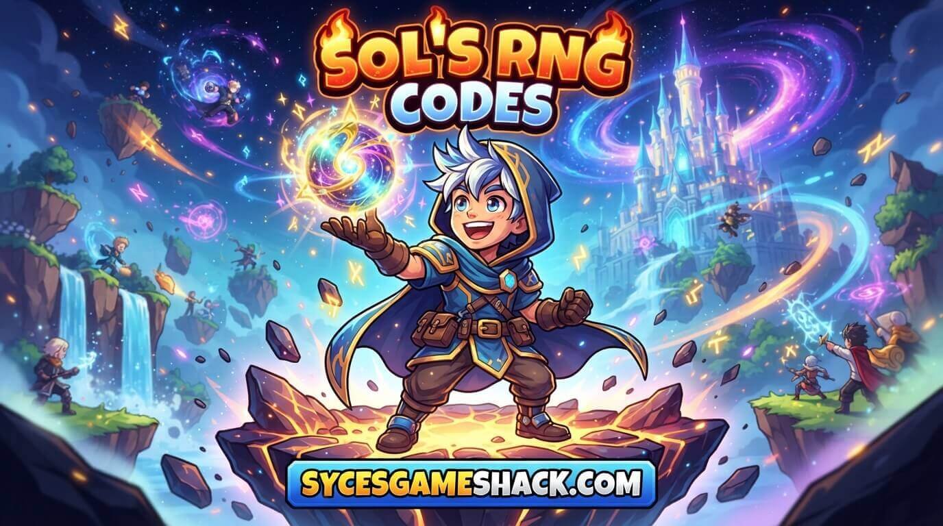 Sol's RNG Codes