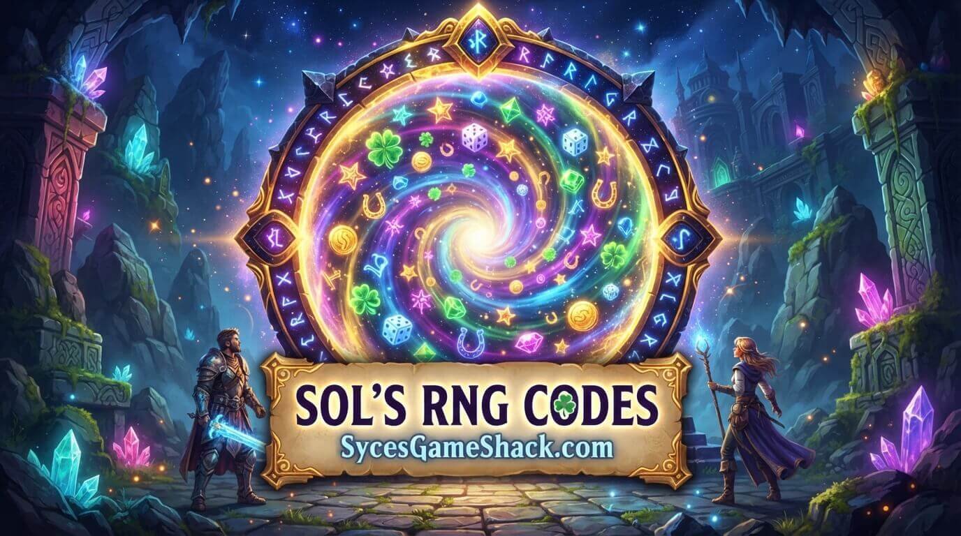 Sol's RNG Codes