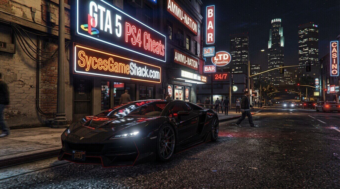GTA 5 PS4 Cheats