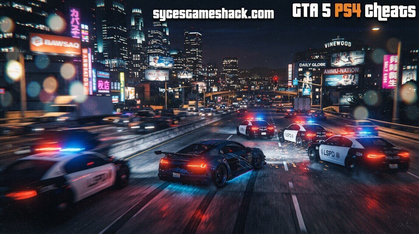 GTA 5 PS4 Cheats