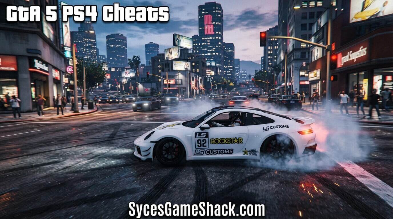 GTA 5 PS4 Cheats