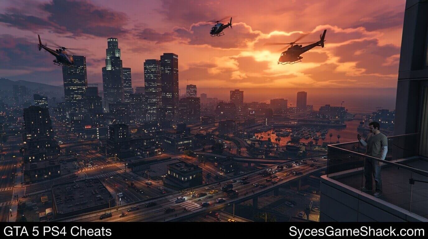 GTA 5 PS4 Cheats