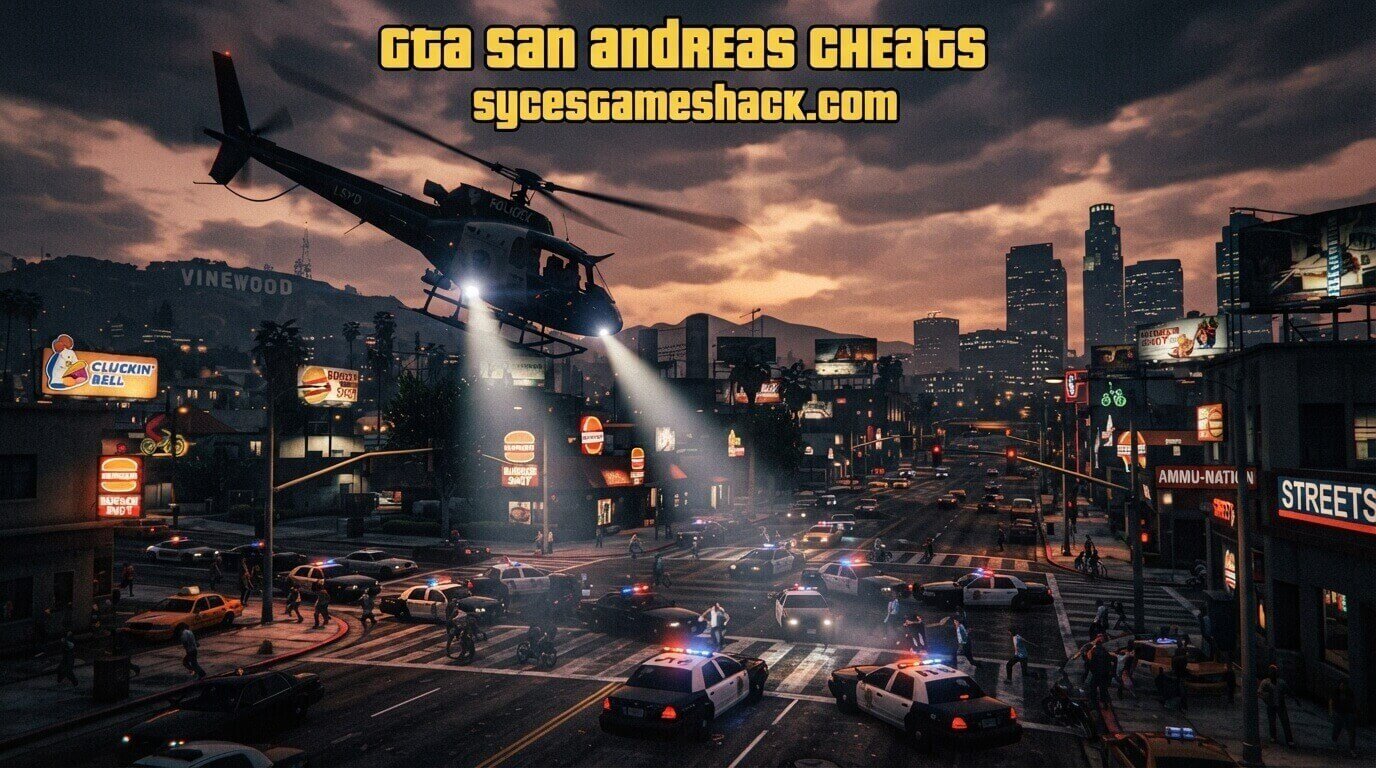 GTA San Andreas Cheats