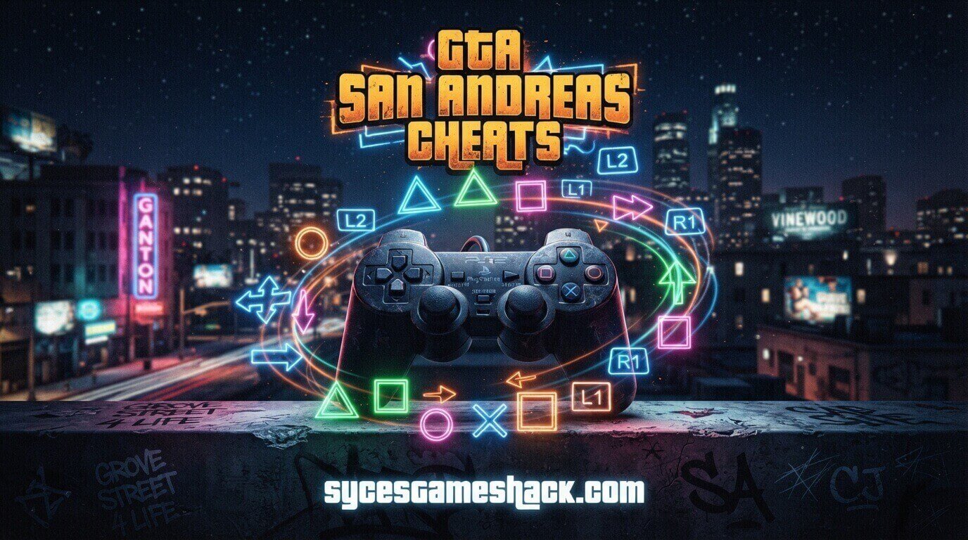 GTA San Andreas Cheats