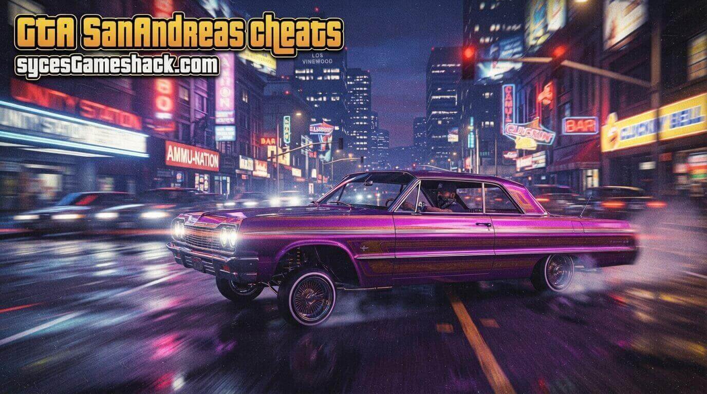 GTA San Andreas Cheats