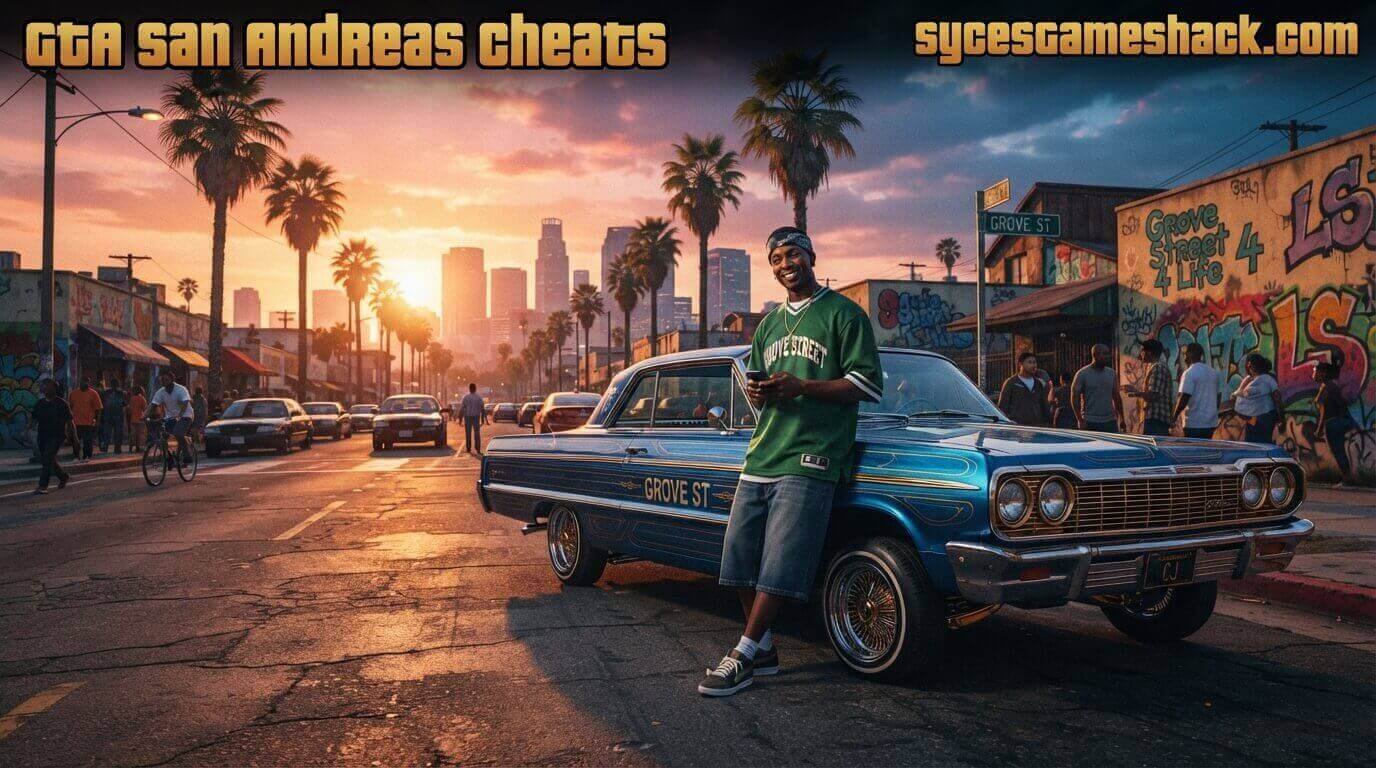 GTA San Andreas Cheats