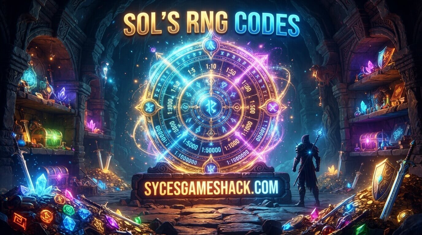 Sol's RNG Codes