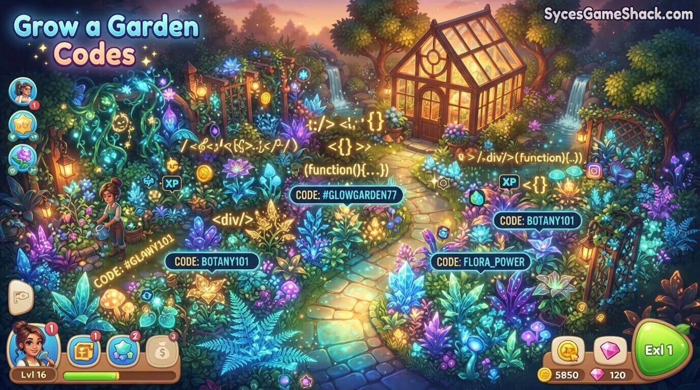 Grow a Garden Codes