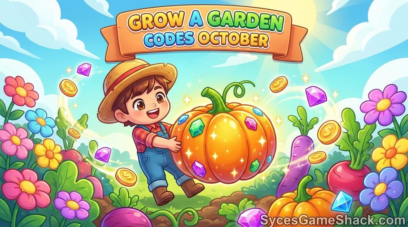 Grow a Garden Codes October
