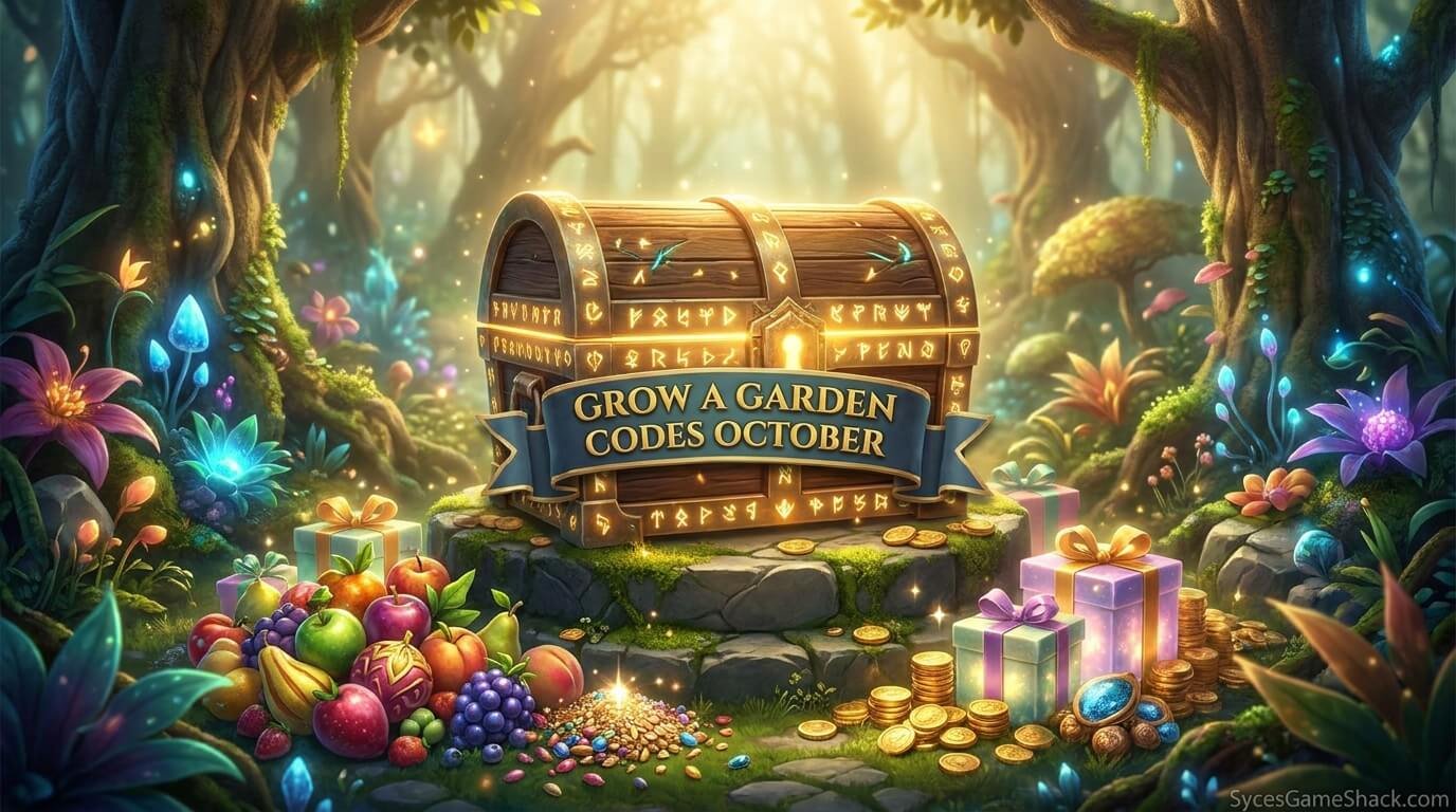 Grow a Garden Codes October
