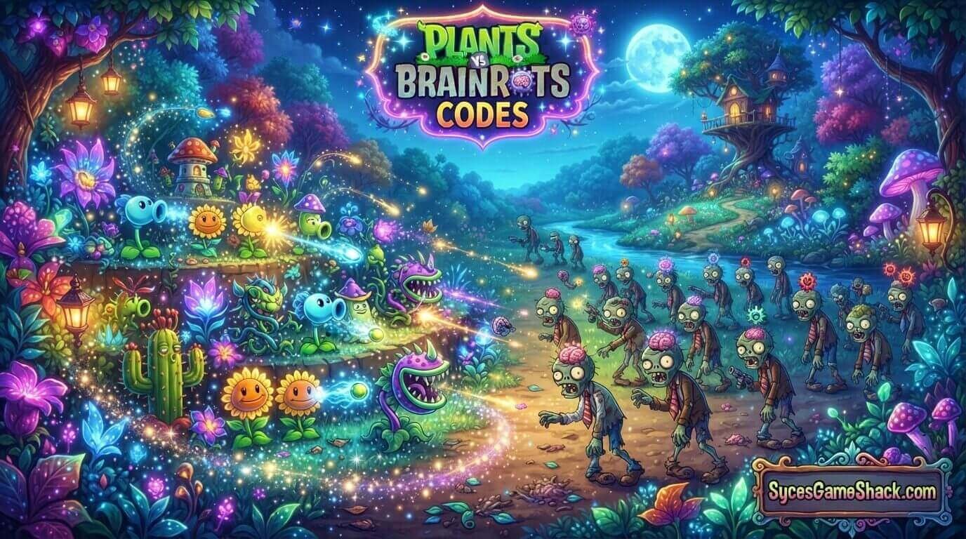 Plants vs Brainrots Codes