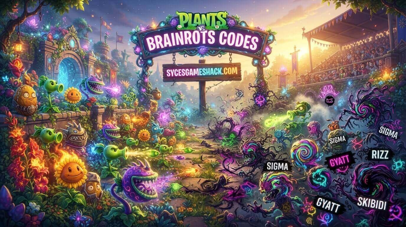 Plants vs Brainrots Codes