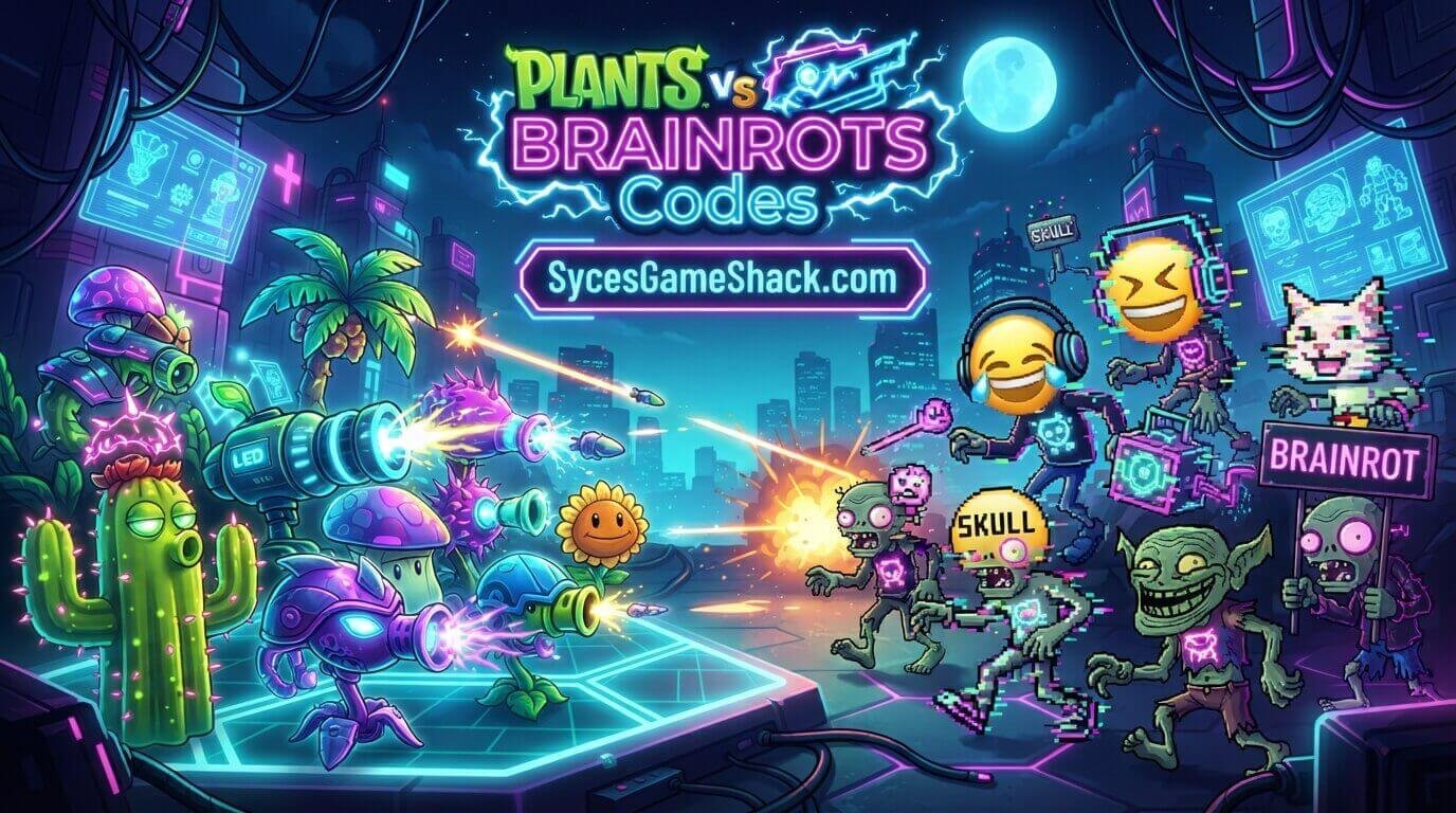 Plants vs Brainrots Codes