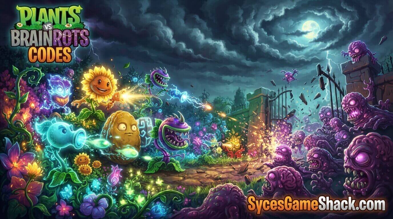 Plants vs Brainrots Codes
