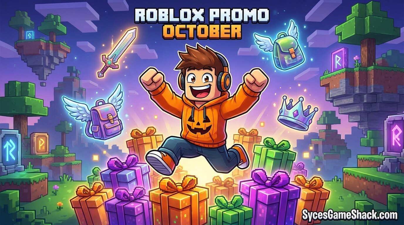 Roblox Promo Codes October