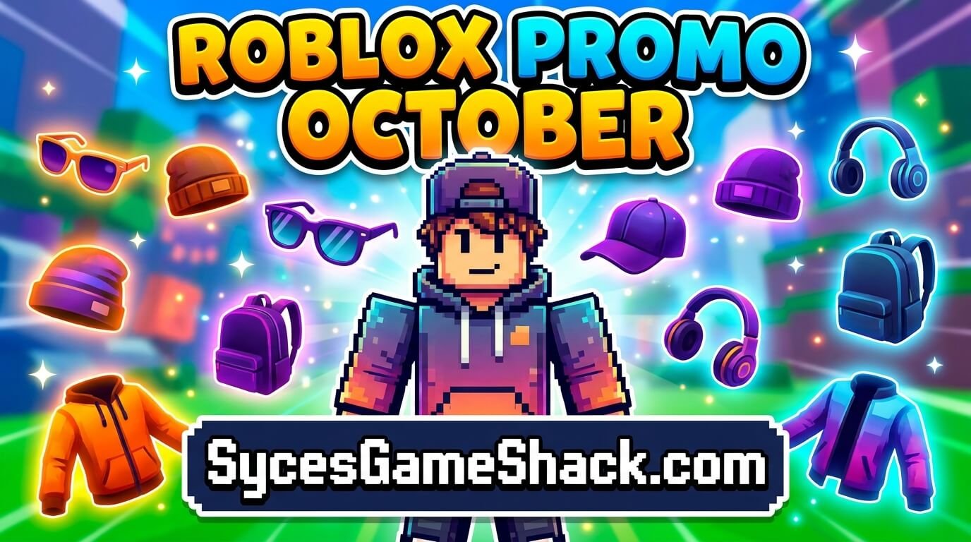 Roblox Promo Codes October