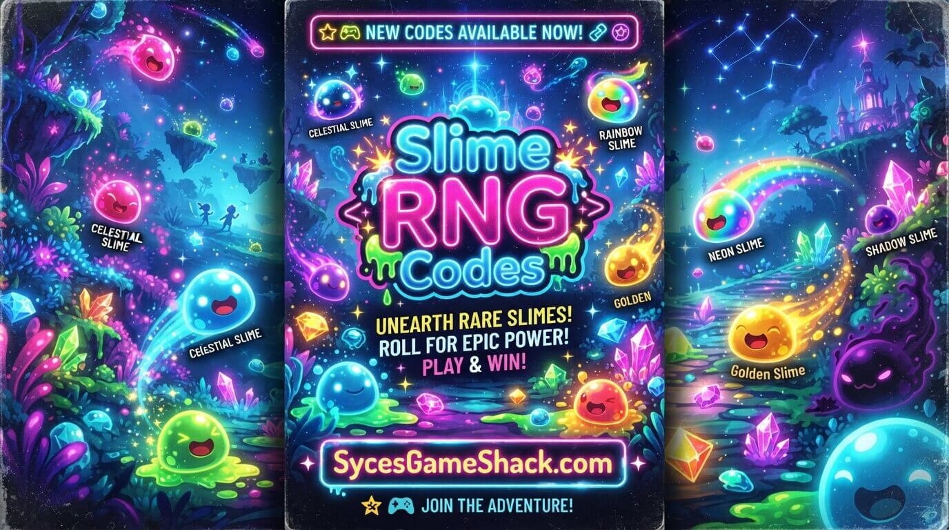 Slime RNG Codes