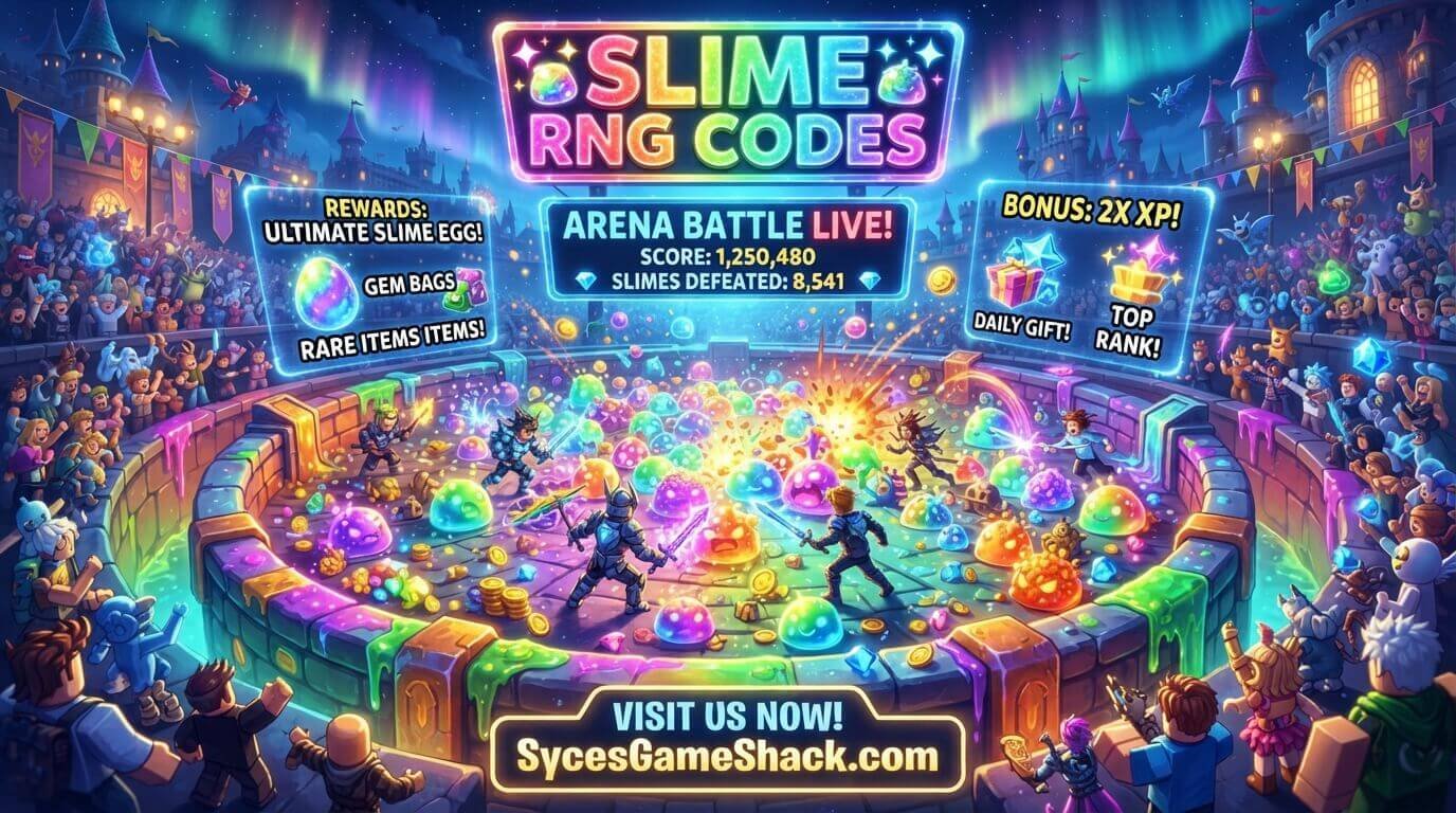 Slime RNG Codes