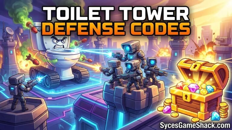 Toilet Tower Defense Codes