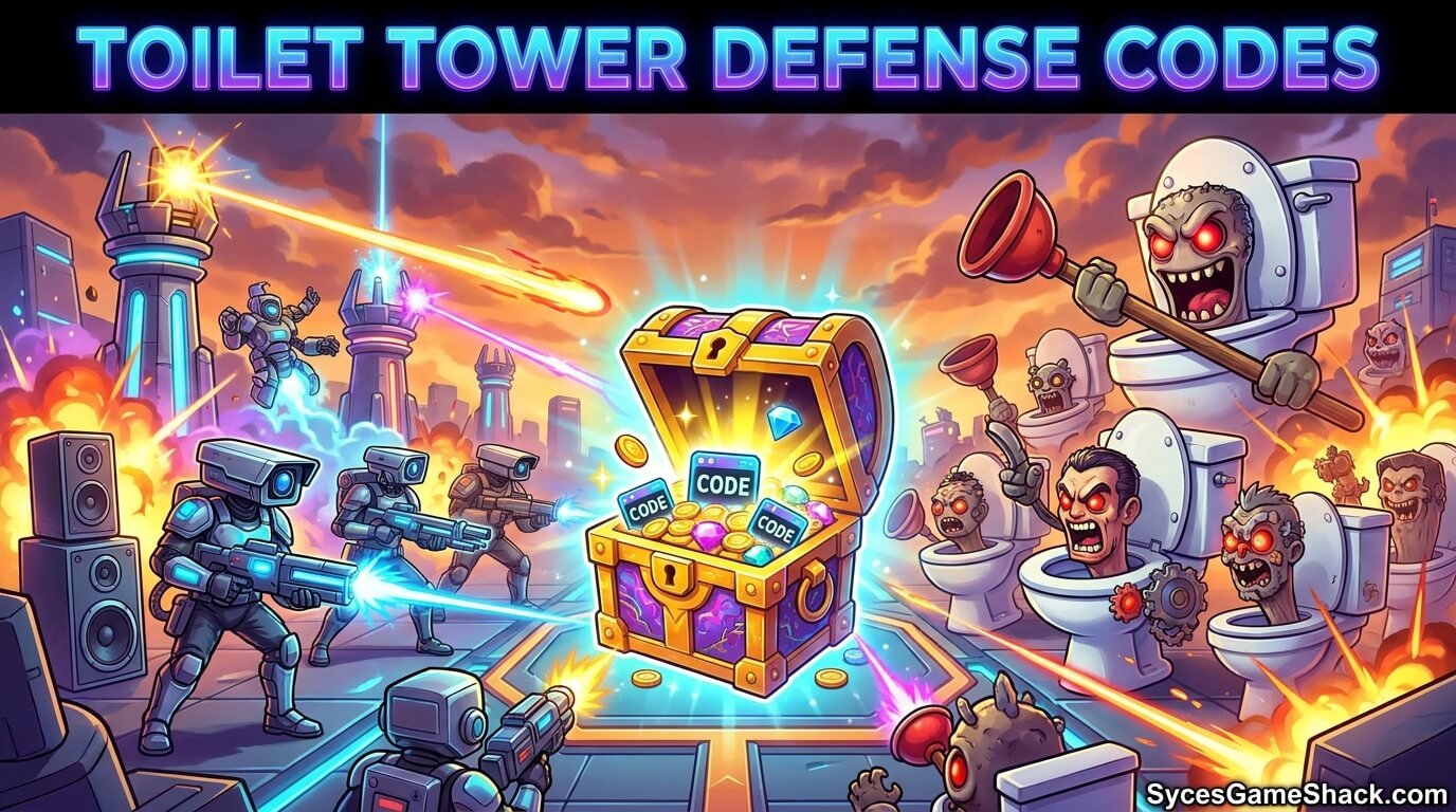 Toilet Tower Defense Codes