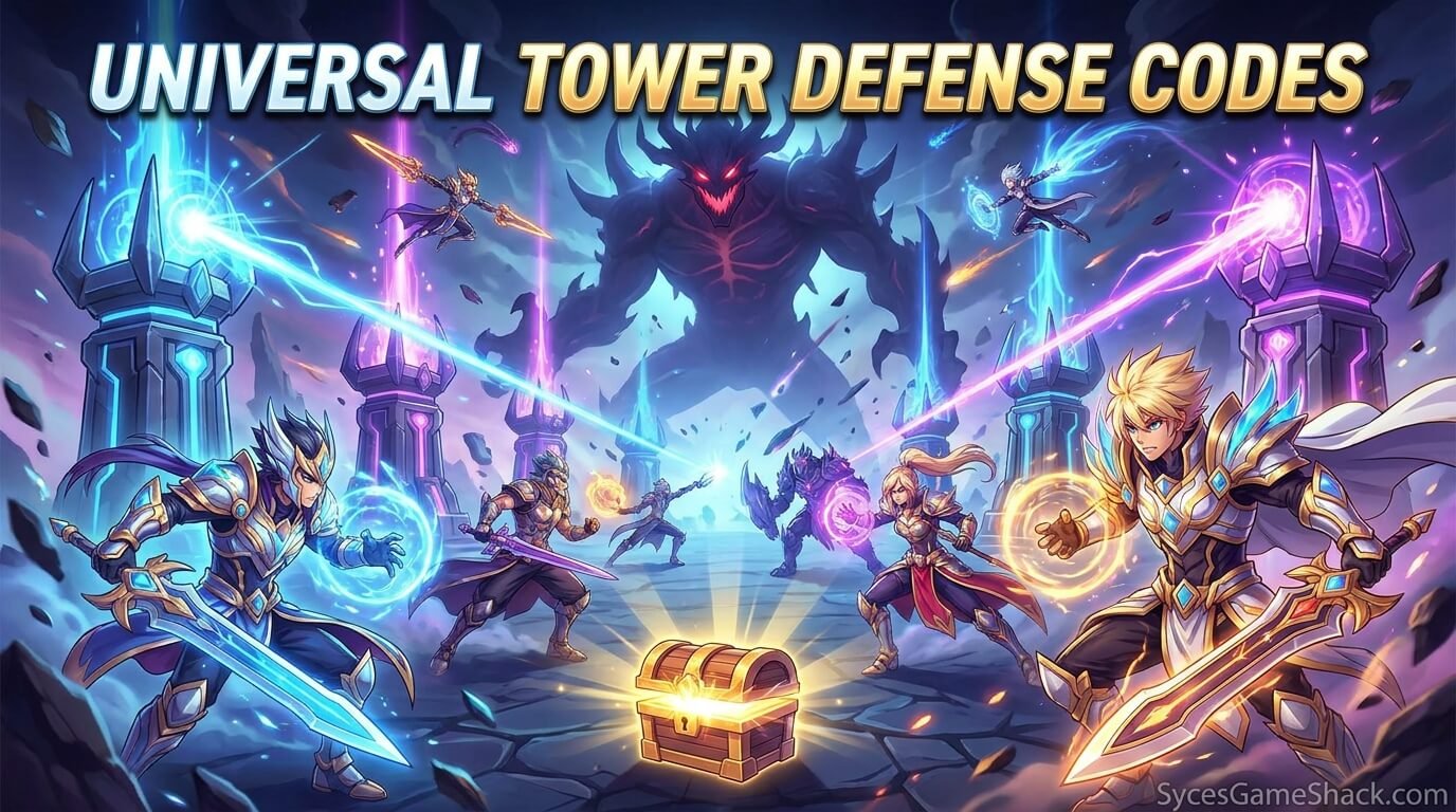 Universal Tower Defense Codes
