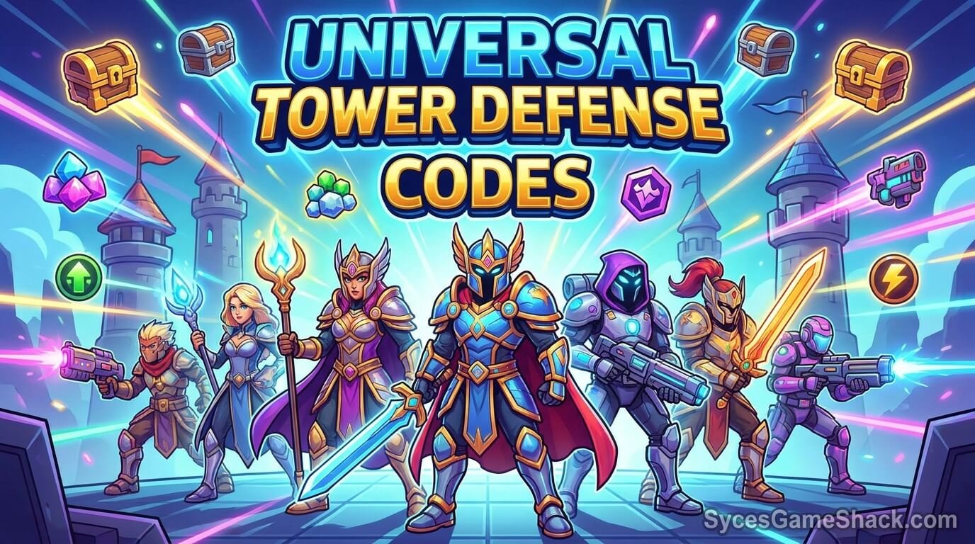 Universal Tower Defense Codes