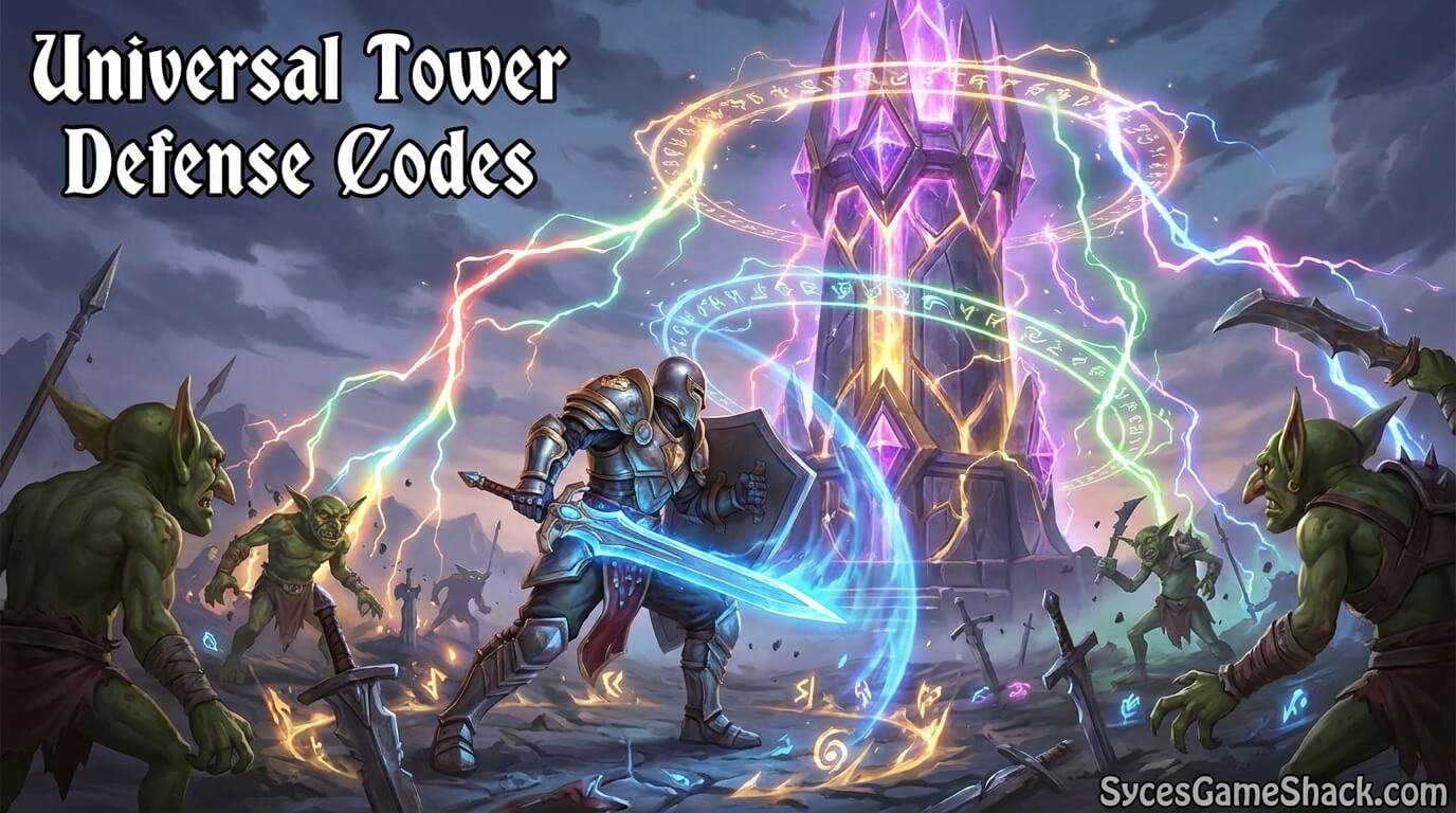 Universal Tower Defense Codes